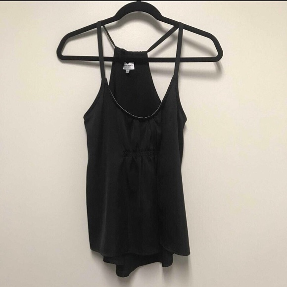 Against Nudity black satin top - Picture 1 of 5